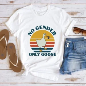 No Gender Only Goose Shirt – Funny Nonbinary Gift