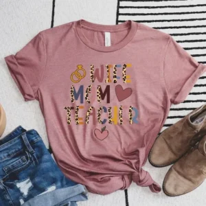 Wife Mom Teacher Shirt – Wife Mom Shirt – Mother Day Shirt