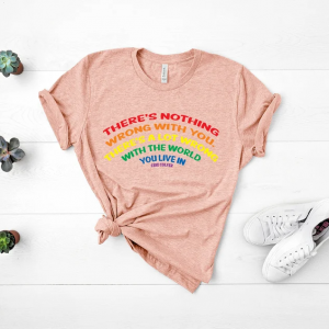 LGBT Quotes Shirt – Inspirational Cris Colfer Quote – Transgender T Shirt – LGBT Clothing Gay Pride Shirt – LGBTQ Shirt – Women Gay Clothing