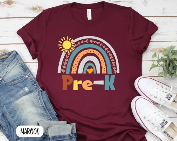 Pre-K Team Back To School Preschool Teacher – Pre K Shirt – Teacher Nutrition