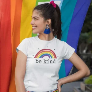 Be Kind Rainbow Shirt – Be Kind Hands – LGBT Shirt