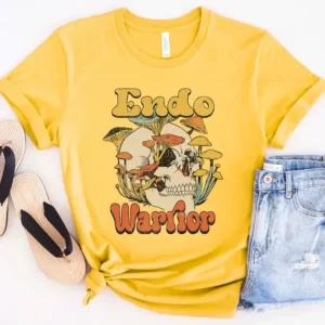 Endometriosis Shirt – Yellow Endo Warrior Shirt – Endo Strong Shirt