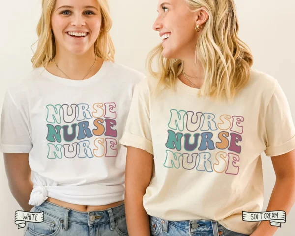 Groovy Nurse Shirt – Registered Nurse – RN Shirt – Cute New Nurse Gifts – Nurse Appreciation – Nursing School