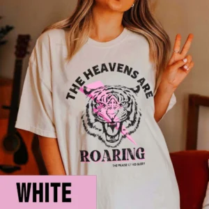 Christian Sweatshirt – The Heavens Are Roaring Shirt – Faith Based Tee – Bible Verse Shirt – Christian Gift – Church Tee – Religion Shirt