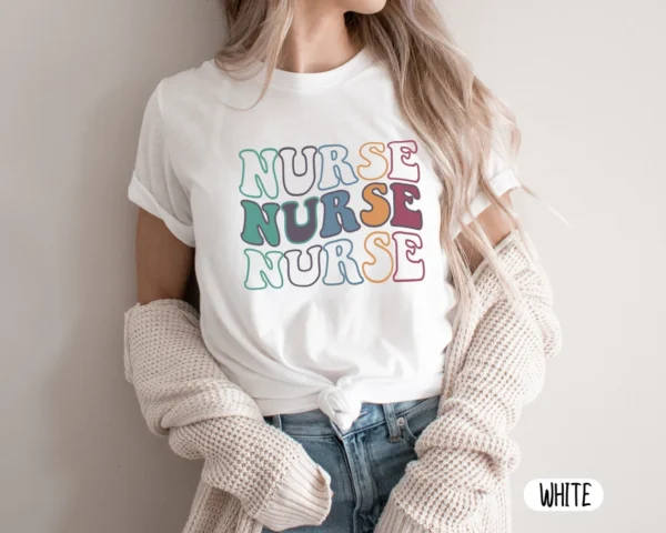 Groovy Nurse Shirt – Registered Nurse – RN Shirt – Cute New Nurse Gifts – Nurse Appreciation – Nursing School