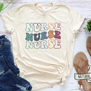 Groovy Nurse Shirt – Registered Nurse – RN Shirt – Cute New Nurse Gifts – Nurse Appreciation – Nursing School