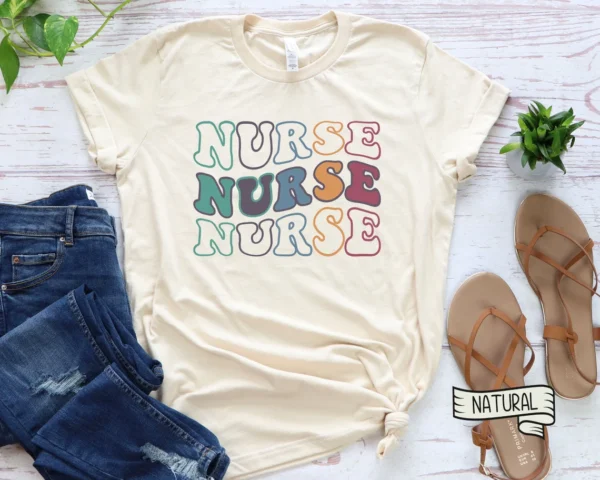 Groovy Nurse Shirt – Registered Nurse – RN Shirt – Cute New Nurse Gifts – Nurse Appreciation – Nursing School