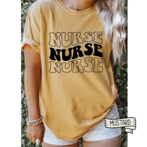 Groovy Nurse Shirt – Registered Nurse – RN Shirt – Nurse Appreciation – New Future Nurse Gift Idea – Nursing School