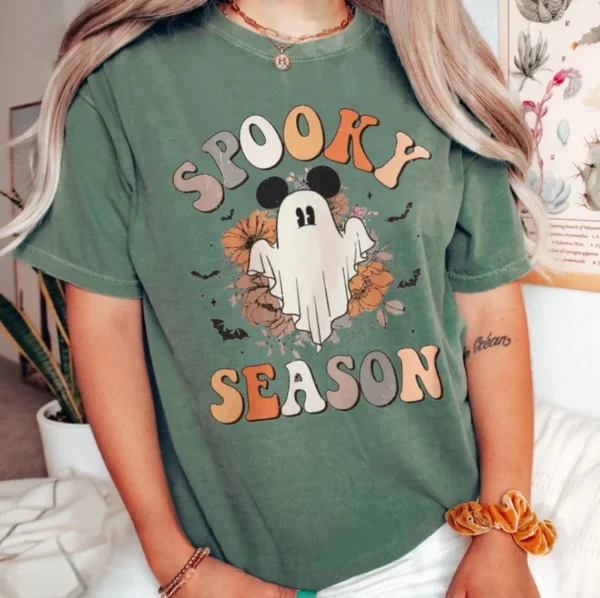 Mickey Ghost Shirt – Mickey Spooky Season Shirt – Mickey Boo Halloween Shirt – Pumpkin Mickey – Disney Spooky Shirt – Disney Halloween Gift