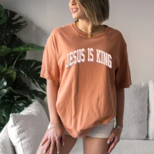 Christian Shirt – Jesus Is King Shirt – God Shirt – Christian Gift – Faith Based Shirt – Christian Apparel Shirt – Religious Shirt