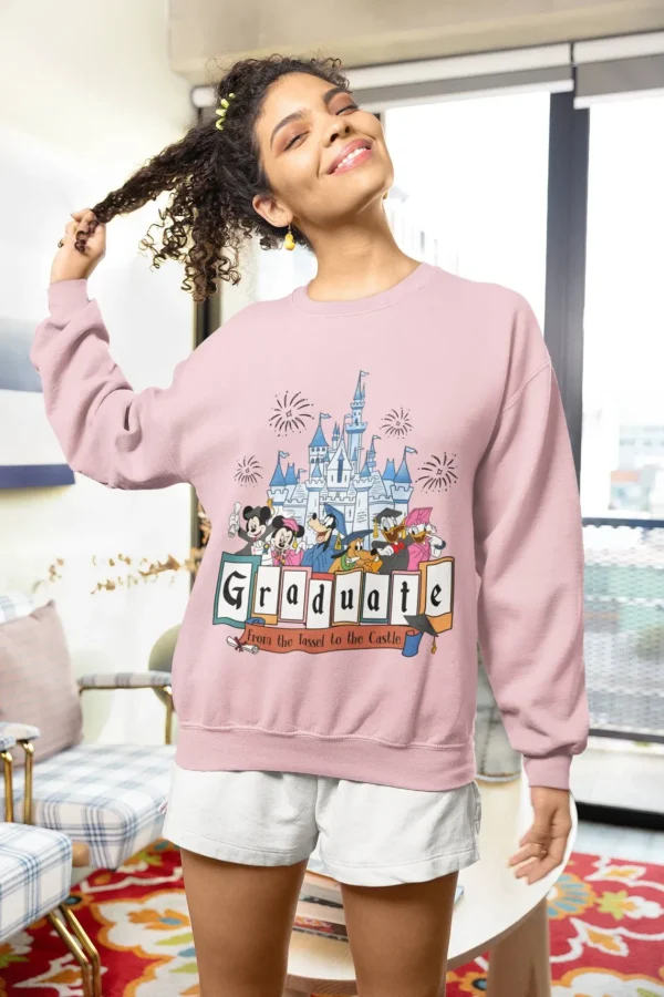 Disney Graduate Shirt, Mickey and Friends Senior Graduation T-Shirt, Disneyland Grad Gift