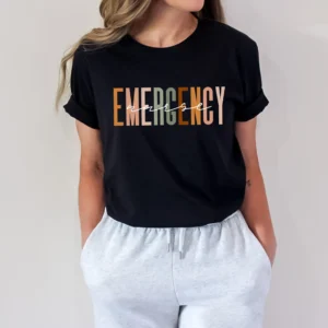 Emergency Nurse Shirt – ER Nurse Tee – Emergency Nurse Shirt – Gift for ED RN – Grad Gift Nursing T-Shirts