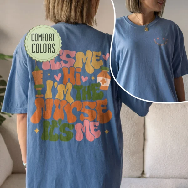 Groovy Nurse Shirt, Registered Nurse Tee for RNs, VSCO Nurse Gift, I’m The Nurse It’s Me