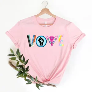 VOTE Shirt – LGBT Shirt – Banned Books – BLM Shirt – Pro Choice Shirt – Equality Shirt – Human Rights – Pro Roe V Wade – Election Tshirt