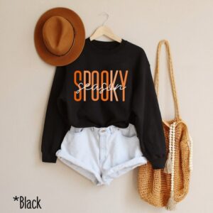 Spooky Season Sweatshirt – Fall Sweatshirt – Halloween Shirt – Fall Shirt – Halloween Hoodie – Ghost – Boo – Halloween Sweatshirt Gift – Fall Sweater