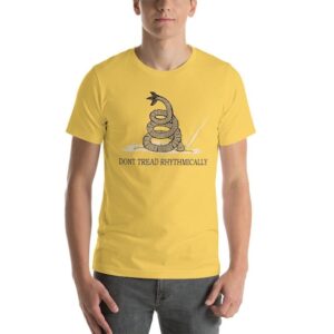 Gadsden Flag – Don’t Tread Rhythmically Gadsden Dune T-shirt – Sandworm