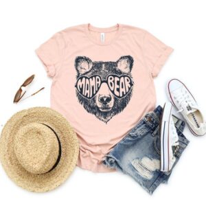 Mama Bear Shirt – Mothers Day Gift – Mama Bear Gift – Gift For Mom – Baby Shower Gifts – Animal Naturel Lover Shirt – Cute Mama Bear Shirt – Mom Life