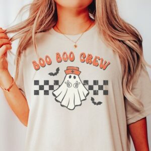 Boo Boo Crew Shirt – Funny Halloween TShirt – Halloween Nurse Shirts