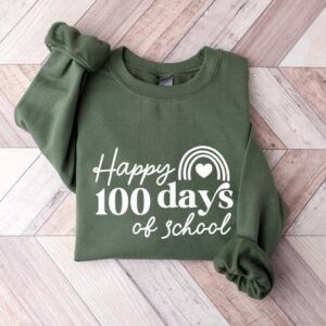 Gift For Teacher – 100 Days of School Shirt – 100 Day Shirt – 100th Day Of School Celebration – Student Shirt – Back to School Shirt