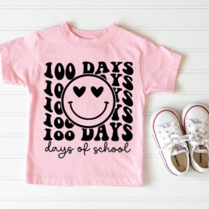 Teacher Shirt – 100 Days of School Shirt – 100 Days Teacher Shirt – 100 Days Brighter Gift – Back To School Shirt – Teacher Appreciation Tee