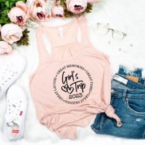 Girls Trip 2023 Tank Top – Best Friends Tank – Girls Vacation