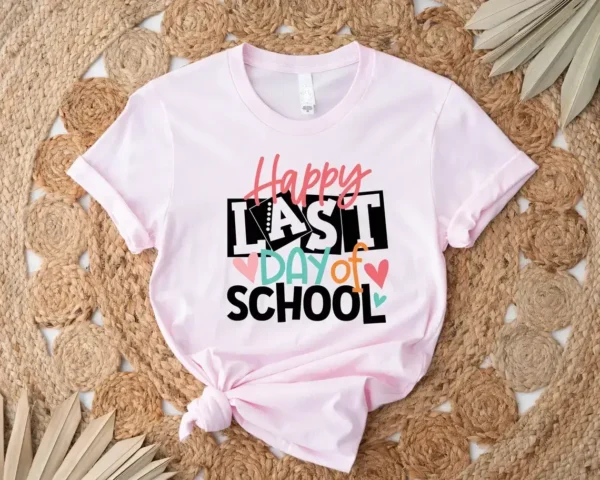 Last Day Of School Retro Shirt – Funny Teacher Shirt – End Of Year Teacher Gift – Teacher Gift