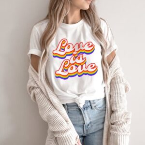 Love is Love Shirt – LGBQT Shirt – Pride Month Shirt – LGBT Shirt – Les Gay Pride Gift