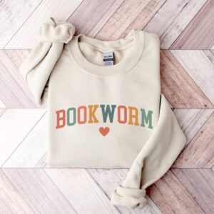 Bookworm Sweatshirt – Librarian Gifts – Read Sweatshirt – Bookish Sweatshirt – Book Club Gift – Teacher Shirt