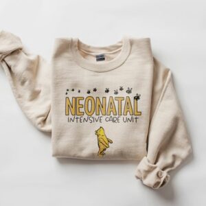 NICU Nurse Sweatshirt – Winnie the Pooh NICU Shirt – NICU Nurse Shirt – New Grad Gift