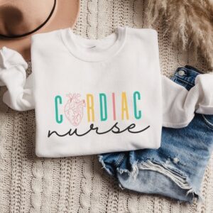 Cardiac Nurse Sweatshirt – Cardiac Nurse Shirt – Nurse Gift – Nurse Shirts – Future Nurse Shirt