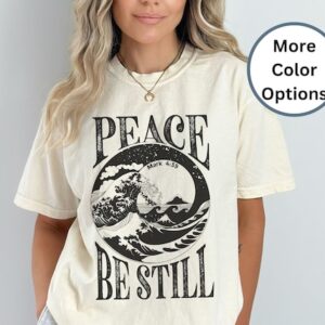 Be Still Shirt – Pray Shirt – Vintage Christian Shirts – Jesus Shirts – Love Like Jesus Tshirt – Christian Gift