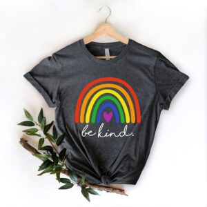 Be Kind Rainbow Shirt – Be Kind Shirt – LGBTQ Shirt – Inspirational Shirt – Kindness Shirt – Equality Shirt – Queer Gift