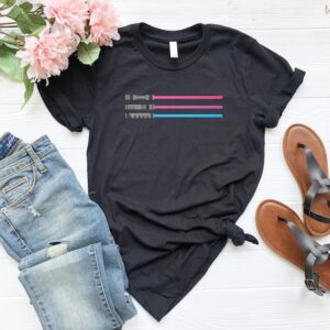 Subtle Bisexual T Shirt – Non Binary Shirt – Equality Shirt – Queer Shirt – LGBTQ  Pride Gift Shirt