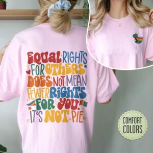 LGBT Ally Shirt – Equality Hurts No One Shirt – Equality Comfort Colors Shirt