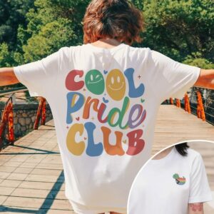 Cool Pride Club Shirt – Gay Pride Shirt – LGBTQ Shirt – Rainbow T-Shirt – Funny Lgbt Shirts – Gay Pride Month Outfits