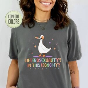 Sarcastic Heterosexual Comfort Colors Shirt – Funny LGBT Shirts – Gay Pride Shirt – LGBT Ally Shirt – Gay Goose Gift