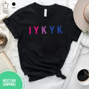 Subtle Bi Pride Shirt – Bisexual Shirt – LGBTQ Shirt – IYKYK Shirt – Bisexual Gift