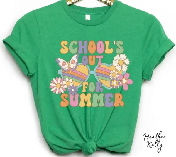 Schools Out for Summer Shirt – Teacher Apparel – Teacher Summer Shirt – Teacher Off Duty