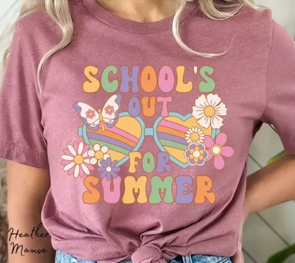 Schools Out for Summer Shirt – Teacher Apparel – Teacher Summer Shirt – Teacher Off Duty