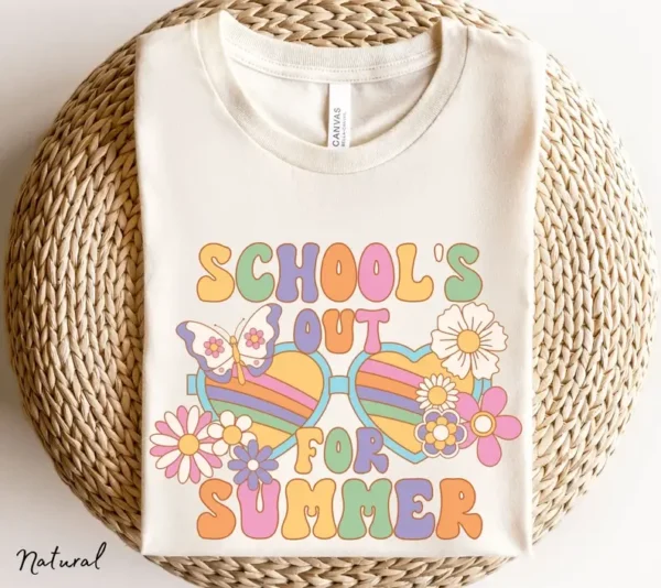 Schools Out for Summer Shirt – Teacher Apparel – Teacher Summer Shirt – Teacher Off Duty