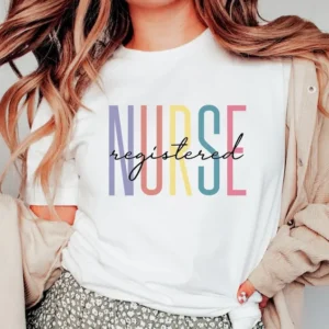 Registered Nurse Shirt – RN Nurse Shirt -Nursing Tshirt – Gift for Registered Nurse – RN Graduation Gift