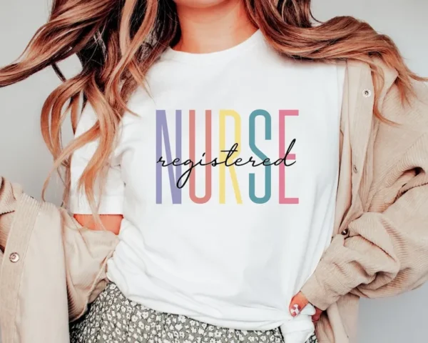 Registered Nurse Shirt – RN Nurse Shirt -Nursing Tshirt – Gift for Registered Nurse – RN Graduation Gift