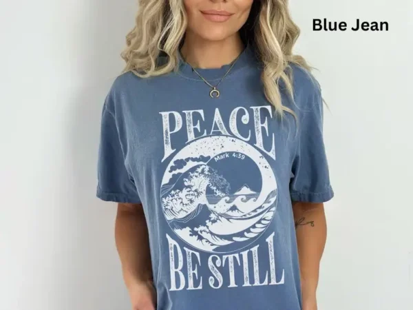 Vintage Christian T-Shirt, Be Still, Pray Tee, Love Like Jesus Shirt, Bible Verse, Inspirational Gift