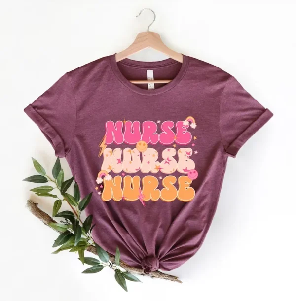 Watercolor Nurse Shirt, RN T-shirt, Nurse Graduation Gifts