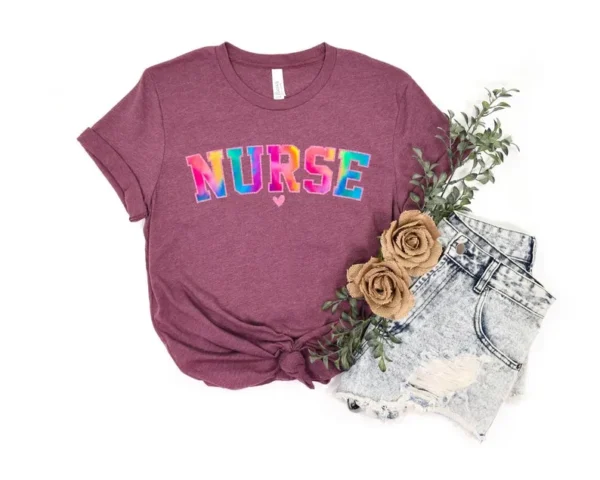 Watercolor Nurse Shirt, Nurse Week Shirt, Nurse Life, Future Nurse, Gift For Nurse