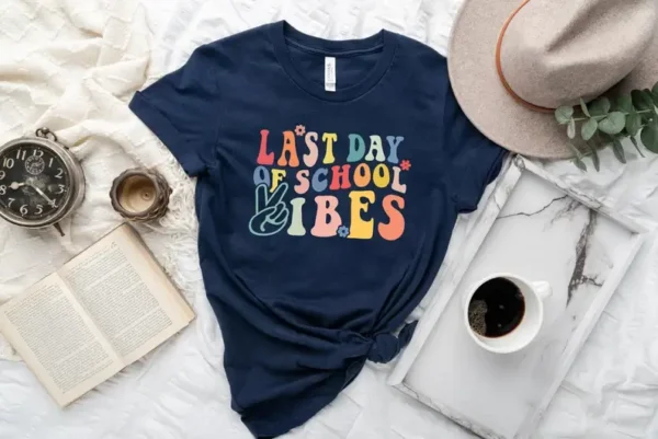 Last Day of School Teacher Shirt for Women, End of Year, Class Dismissed Teacher Gift