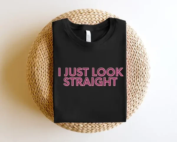 I Just Look Straight Shirt – Bisexual Shirt – LGBTQ Shirt – Lesbian Shirt – Queer Gift