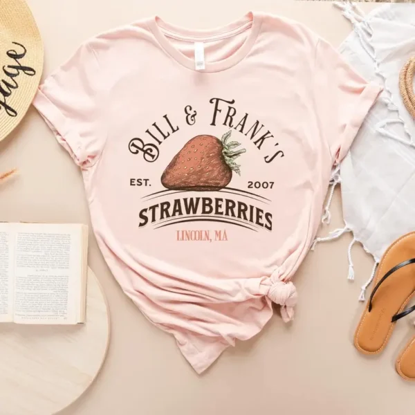 Strawberry Farm LGBTQ Pride T-Shirt, The Last of Us Part II Inspired, TLOU, Gay Couple Gift